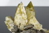 Twinned Calcite, Chalcopyrite and Galena Association - Missouri #176017-3